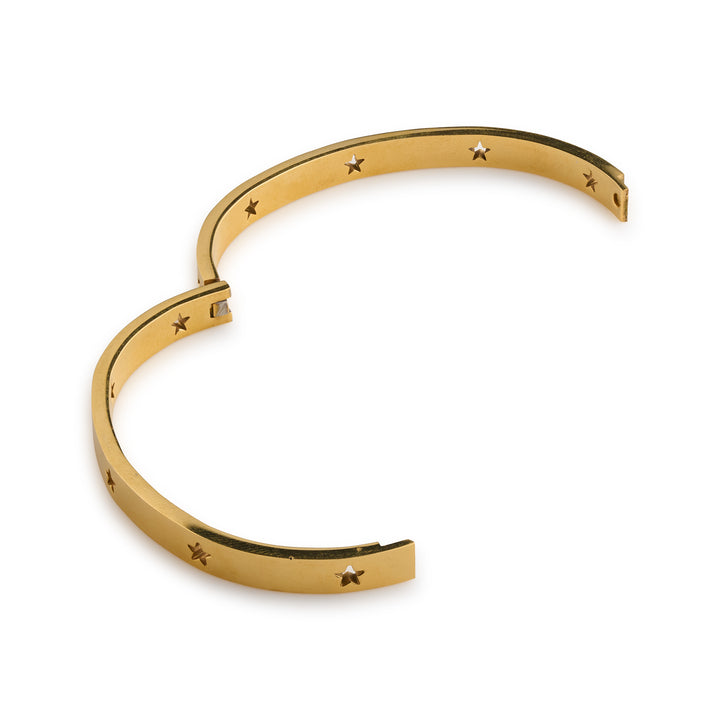 Leia - Star Bangle Bracelet Stainless Steel