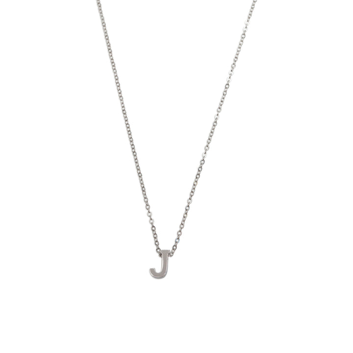 Viola - Bokstavhalskjede Rustfritt Stål Sølv
