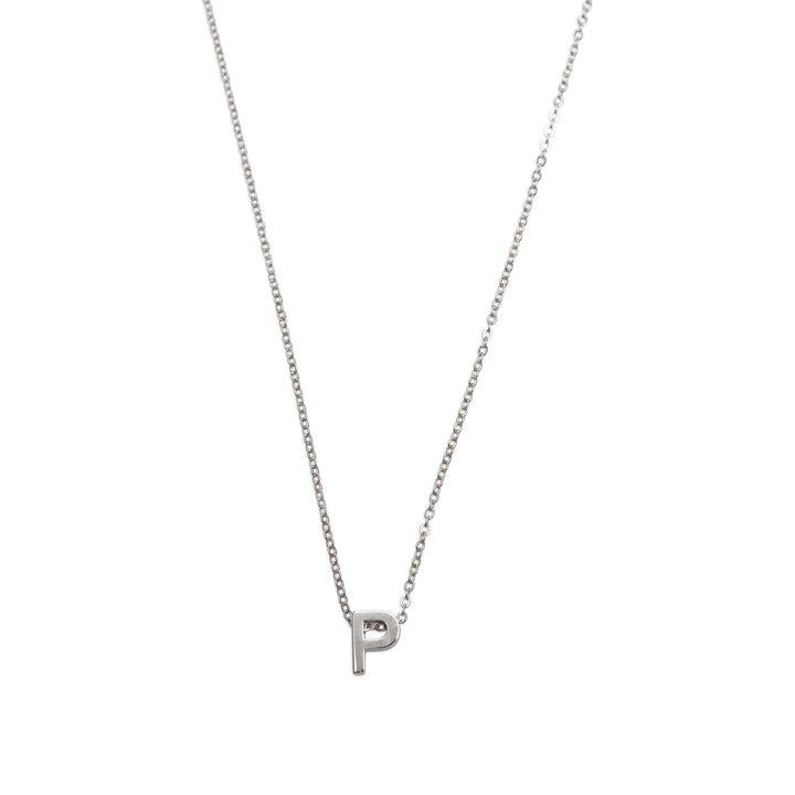 Viola - Bokstavhalskjede Rustfritt Stål Sølv