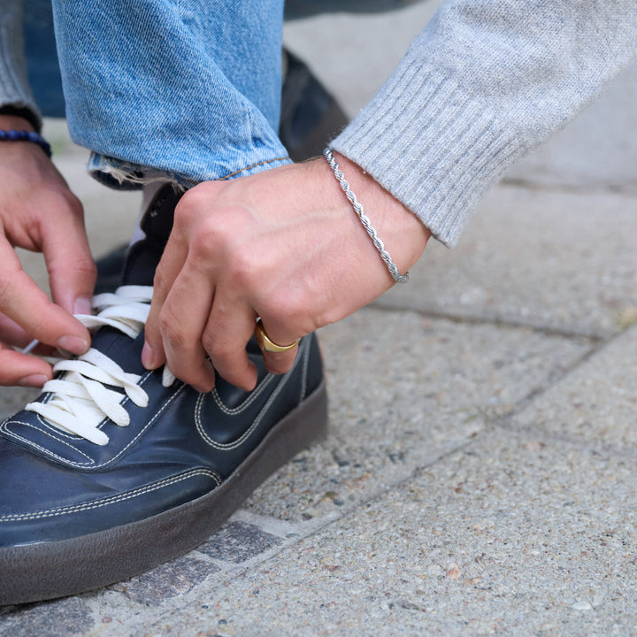 Gustav - Rope Chain Bracelet Stainless Steel