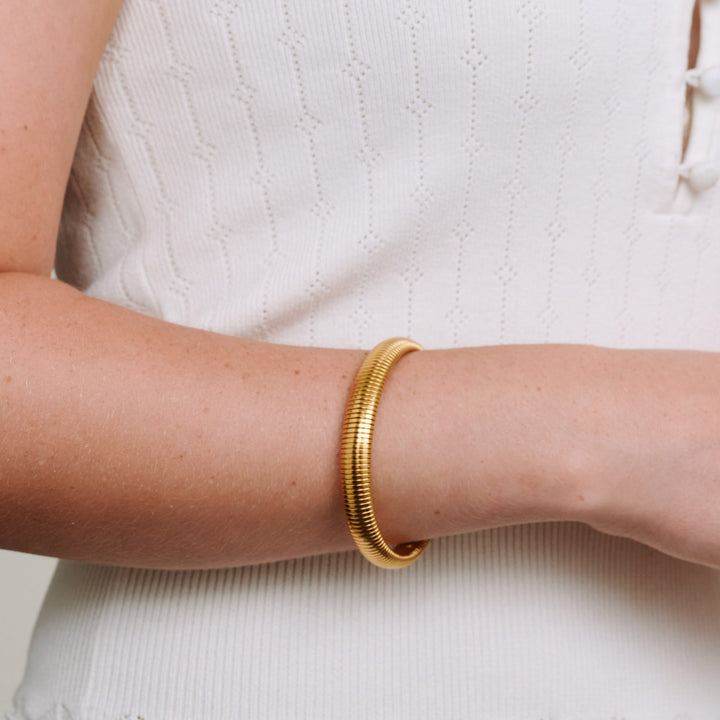 Limei - Stretch-Armbånd Rustfritt Stål
