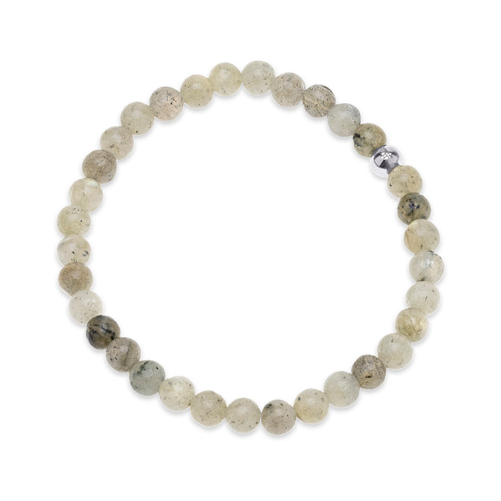 Erik - Steinperlearmbånd Rustfritt Stål