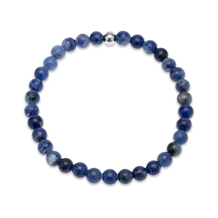 Erik - Steinperlearmbånd Rustfritt Stål