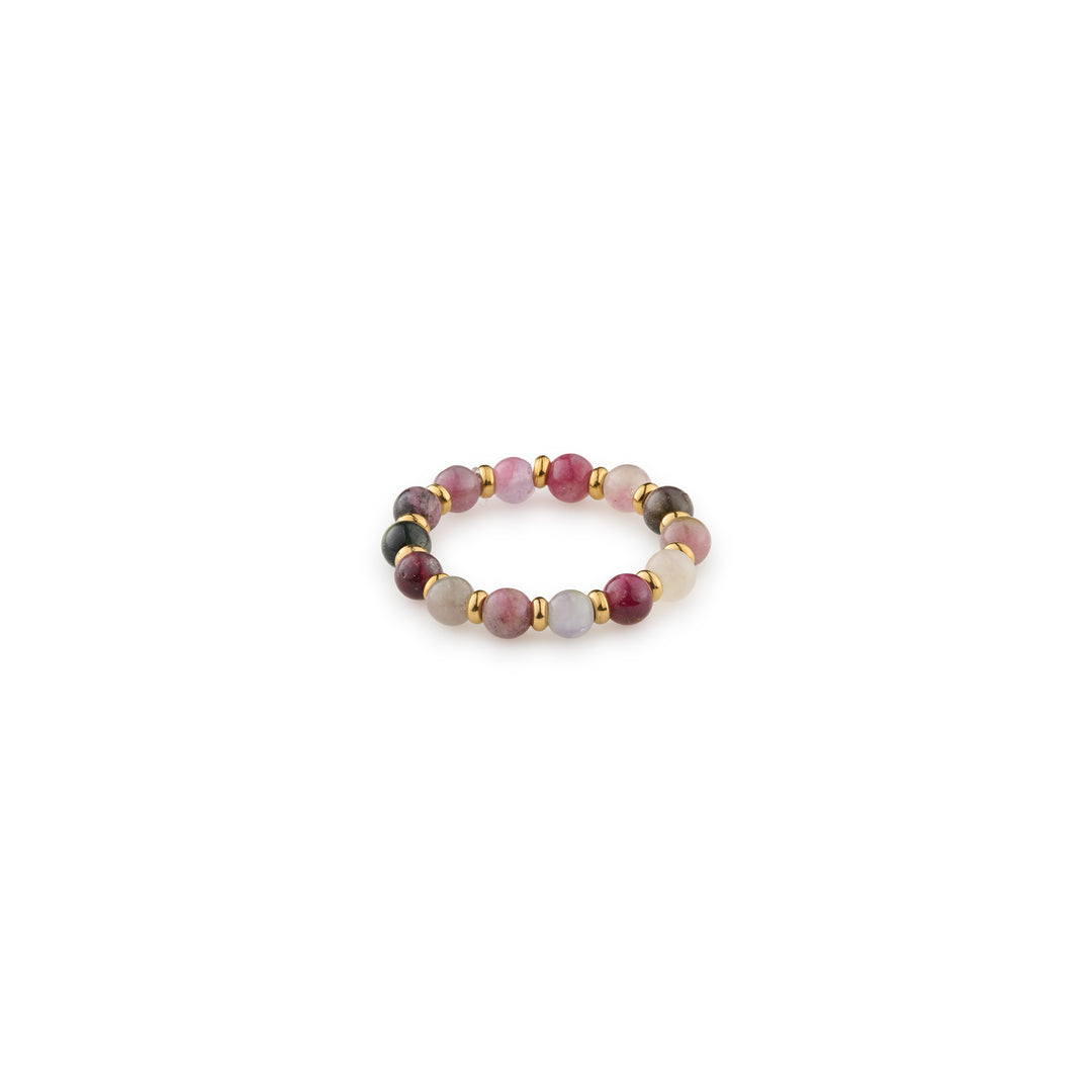 Stone and Bead Ring