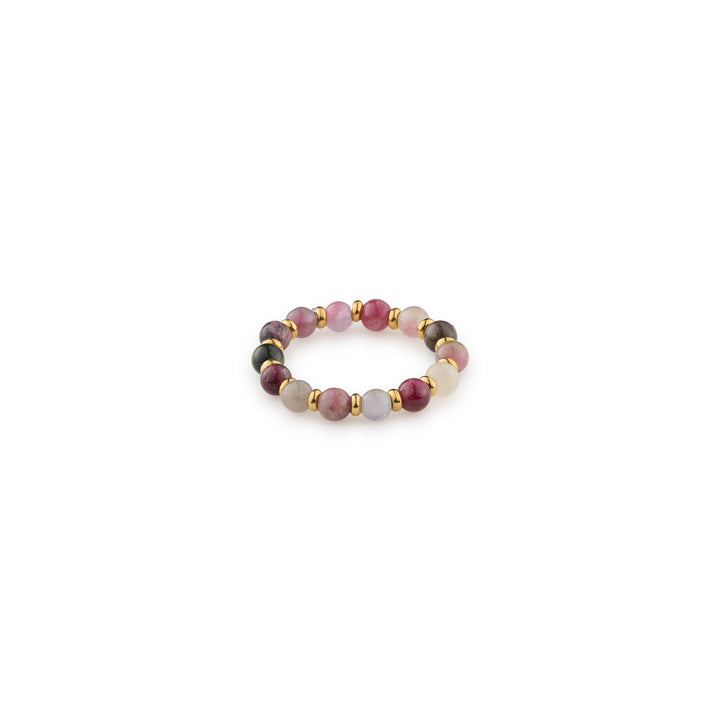 Stone and Bead Ring