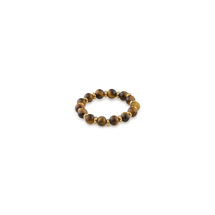 Stone and Bead Ring
