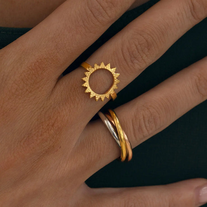 Jules - Triple Color Ring Stainless Steel Timi of Sweden