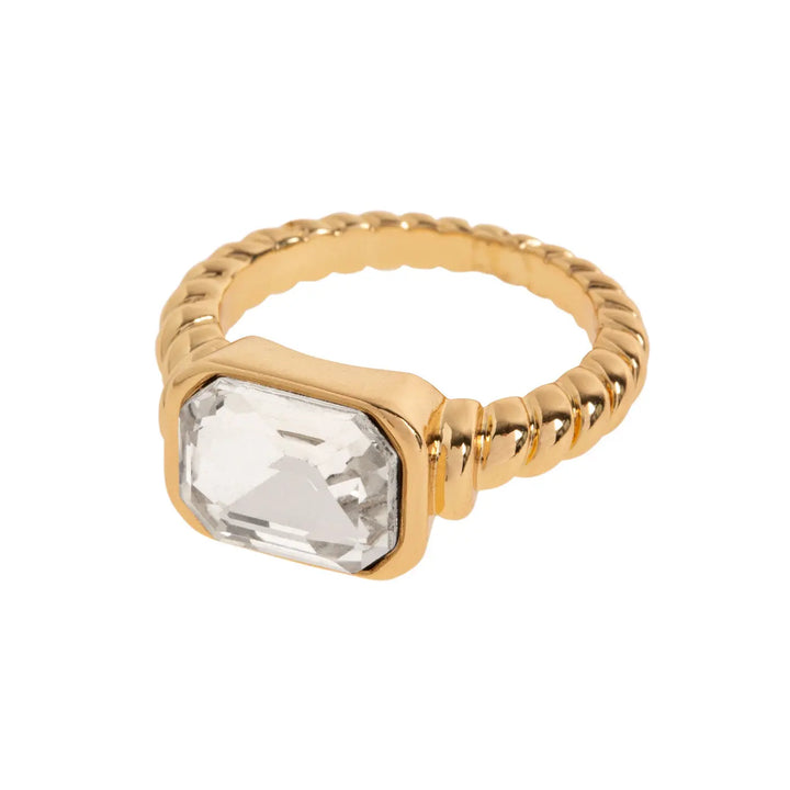 Dora - Crystal Statement Ring Timi of Sweden