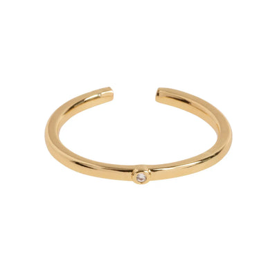 Erin - Delikat ring med krystall