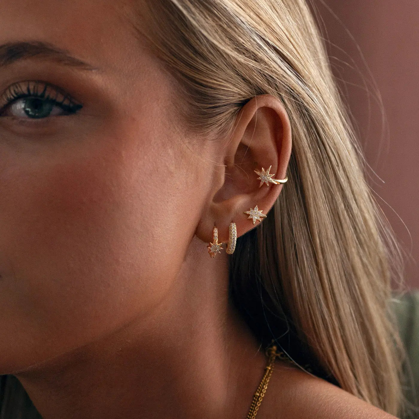 Star ear cuff on sale