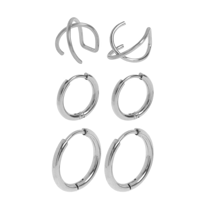 Earring Set Stainless Steel