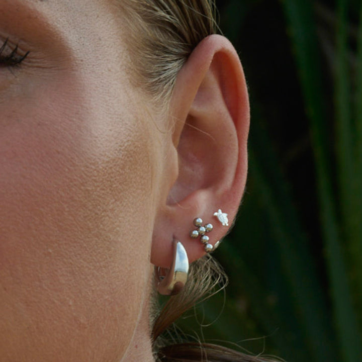 Hedvig - Klassisk Wide Hoops Ørering Rustfritt Stål