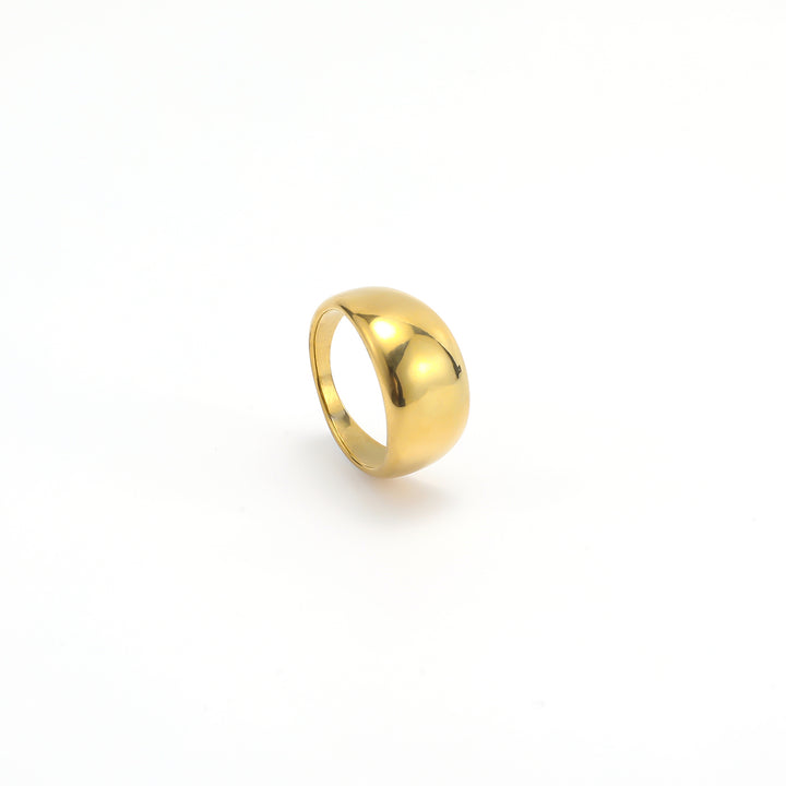 Venus - Dome Chunky Ring Rustfritt Stål