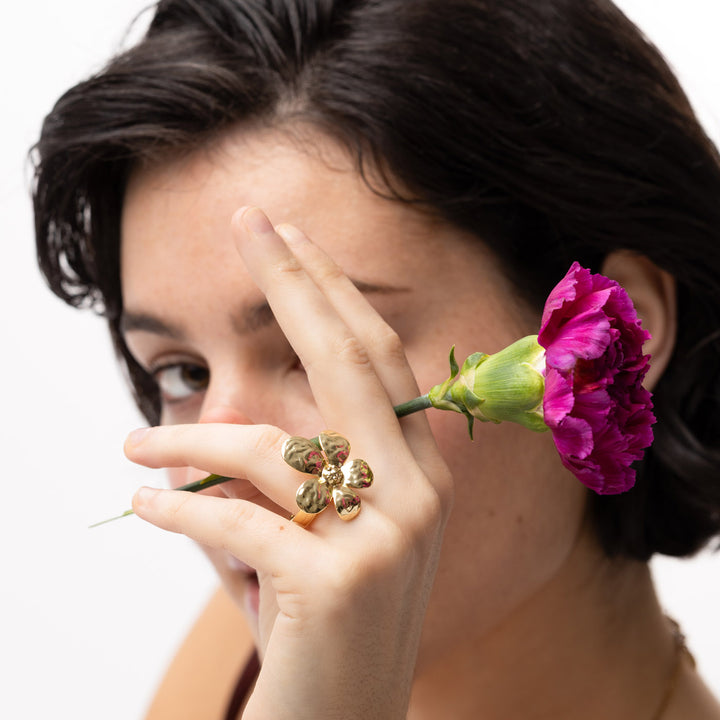 Filippa - Justerbar Ring Blomst