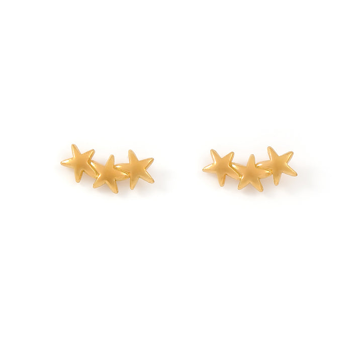 Skylar - Star Climber Earrings Mini Stainless Steel