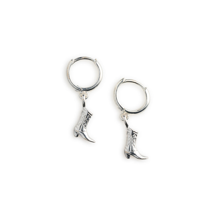 Wendy - Cowboy Boot Hoop Earrings