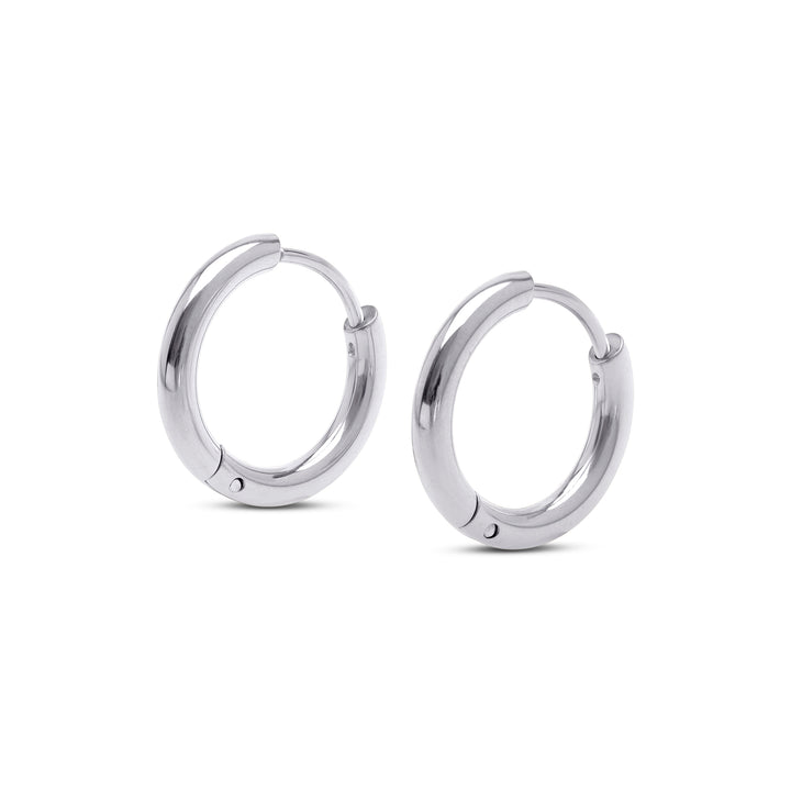 Hollie - Hoops Øredobber 13mm rustfritt stål