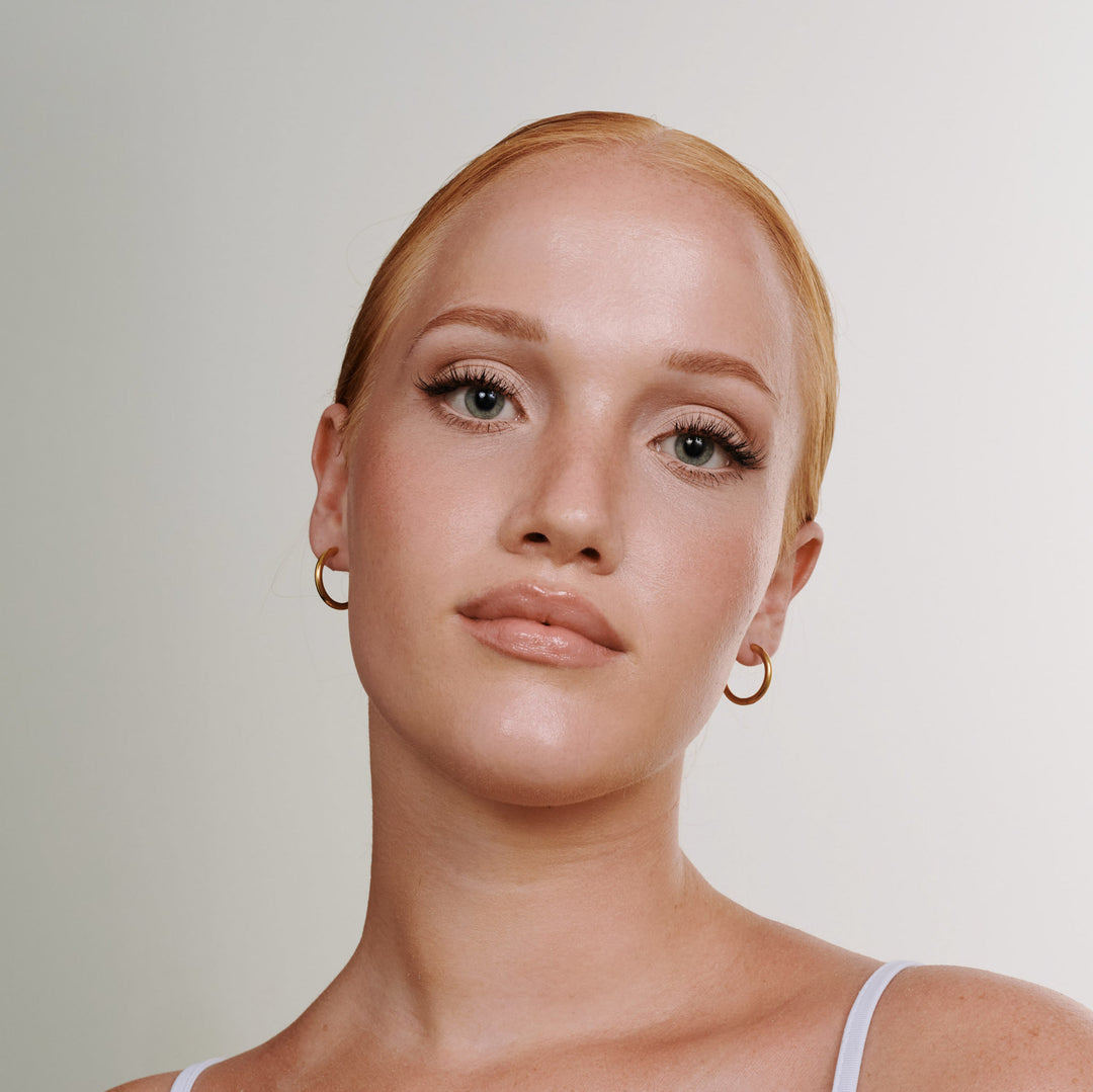 Hollie - Hoops Øredobber 21mm Rustfritt Stål