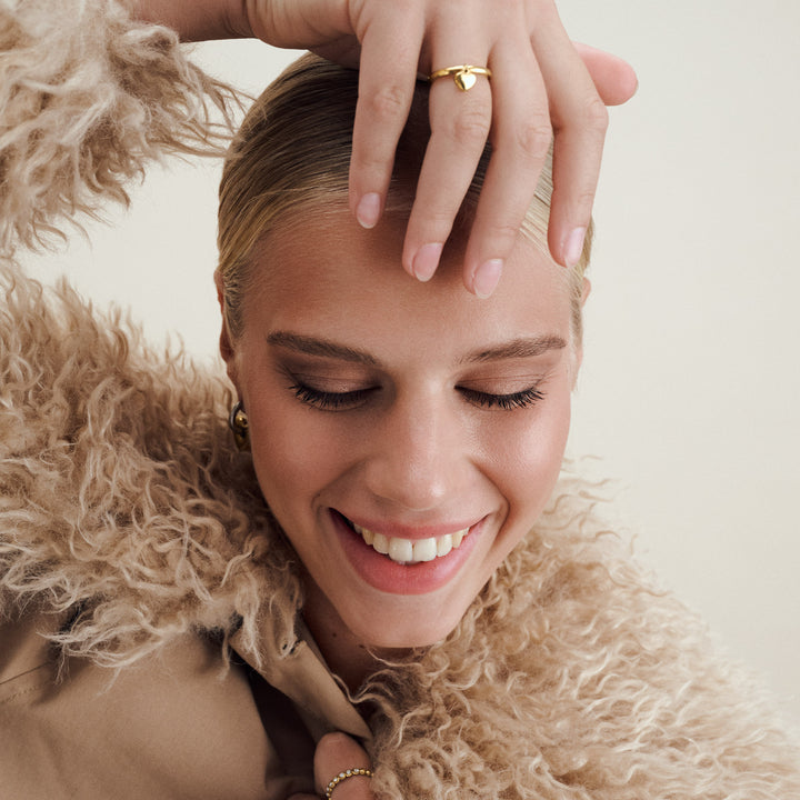 Iselin - Hjertering Rustfritt Stål