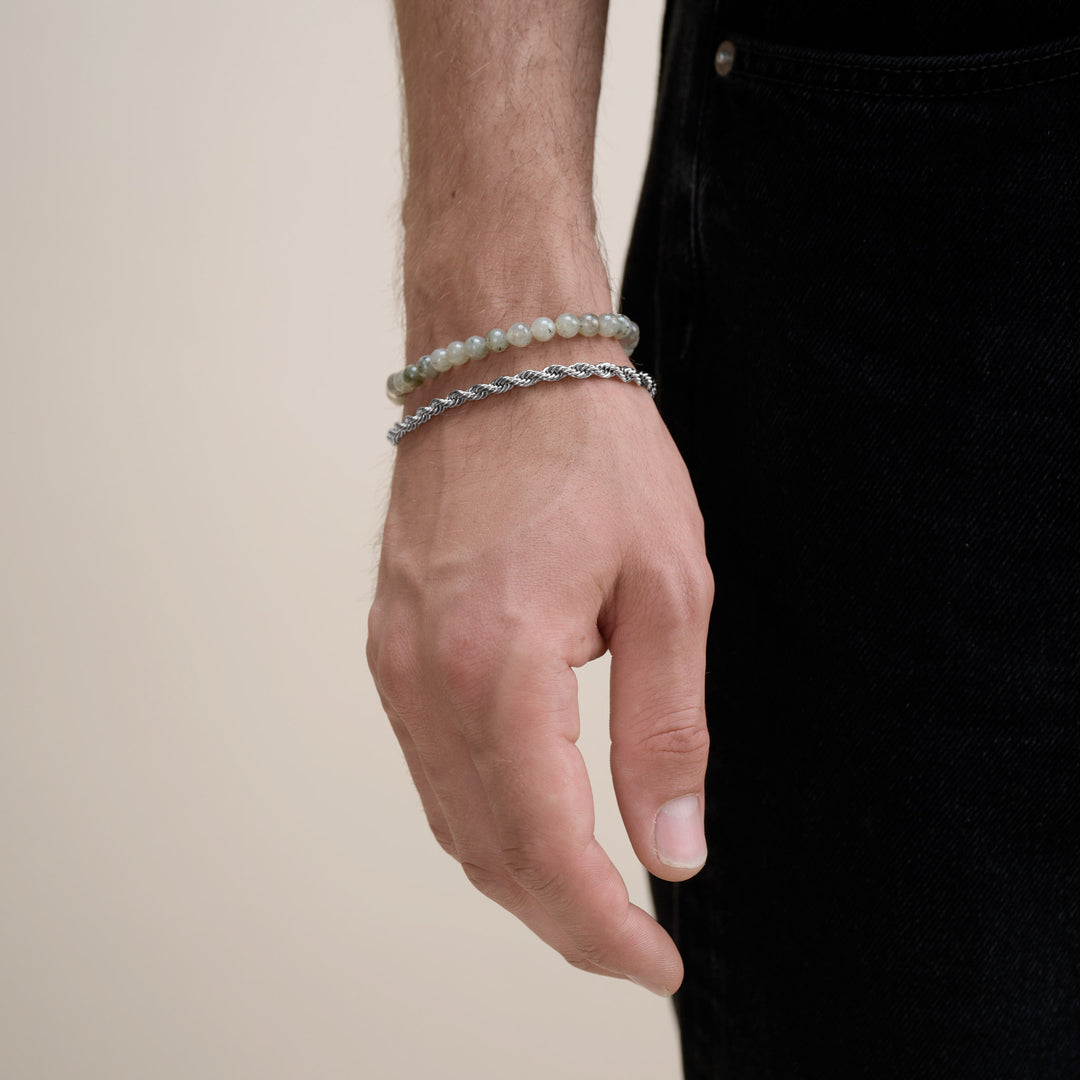 Gustav - Rope Chain Armbånd Rustfritt Stål