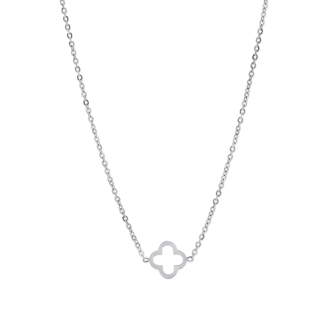 Tui - Clover Necklace Stainless Steel