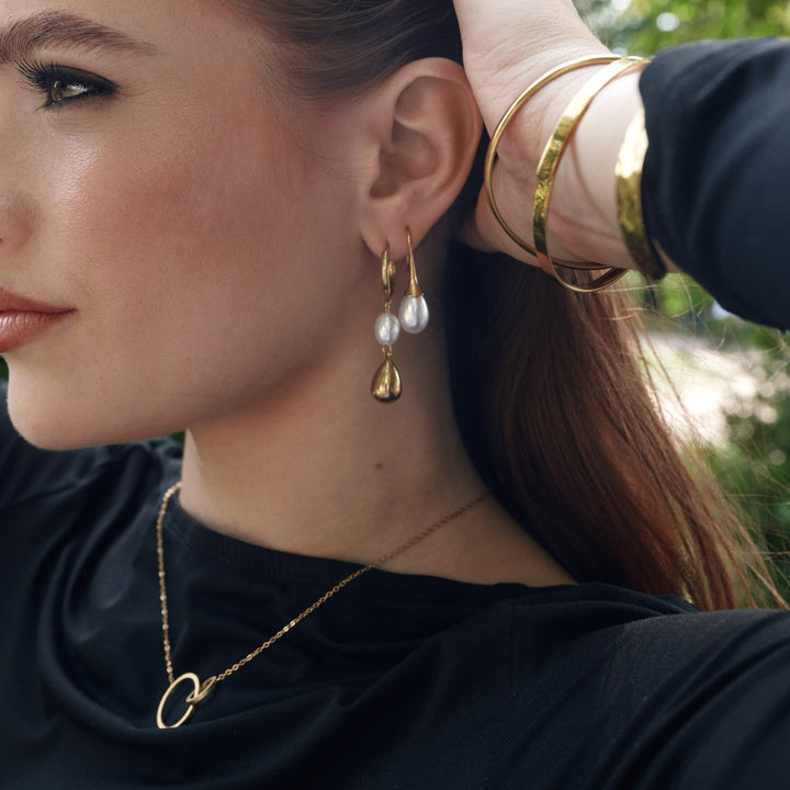 Janni - Perleøreringer Rustfritt Stål