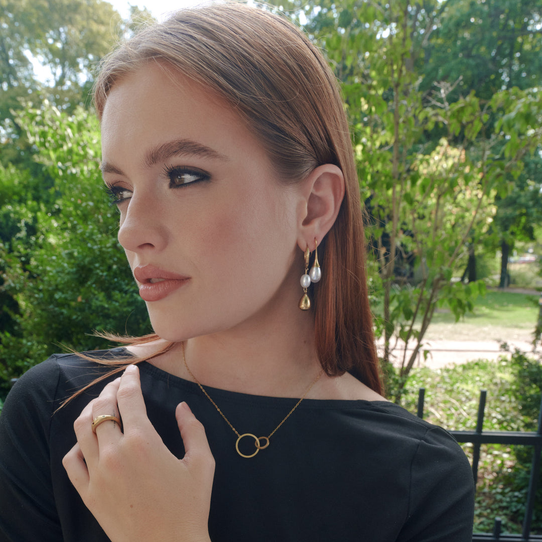 Janni - Perleøreringer Rustfritt Stål