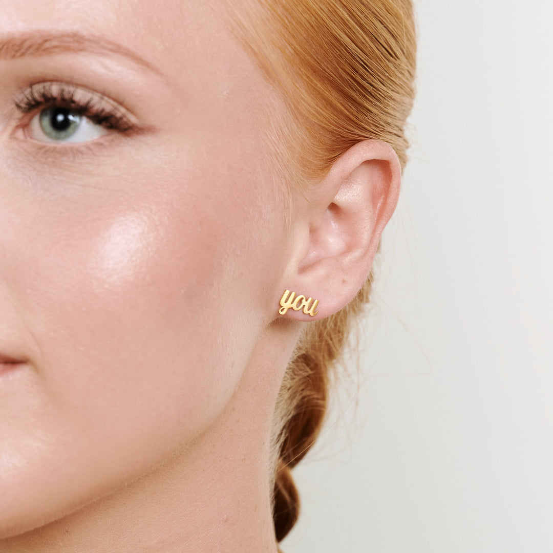 Ina - Elsker Deg Øredobber Rustfritt Stål