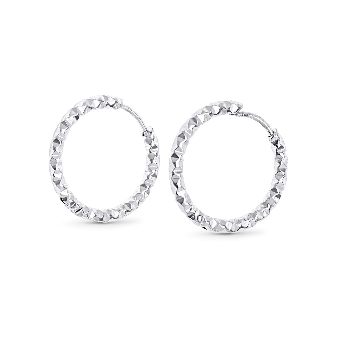 Torun - Øreringer Hoops 20mm Rustfritt stål