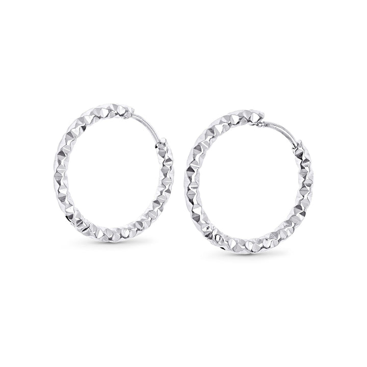 Torun - Øreringer Hoops 20mm Rustfritt stål