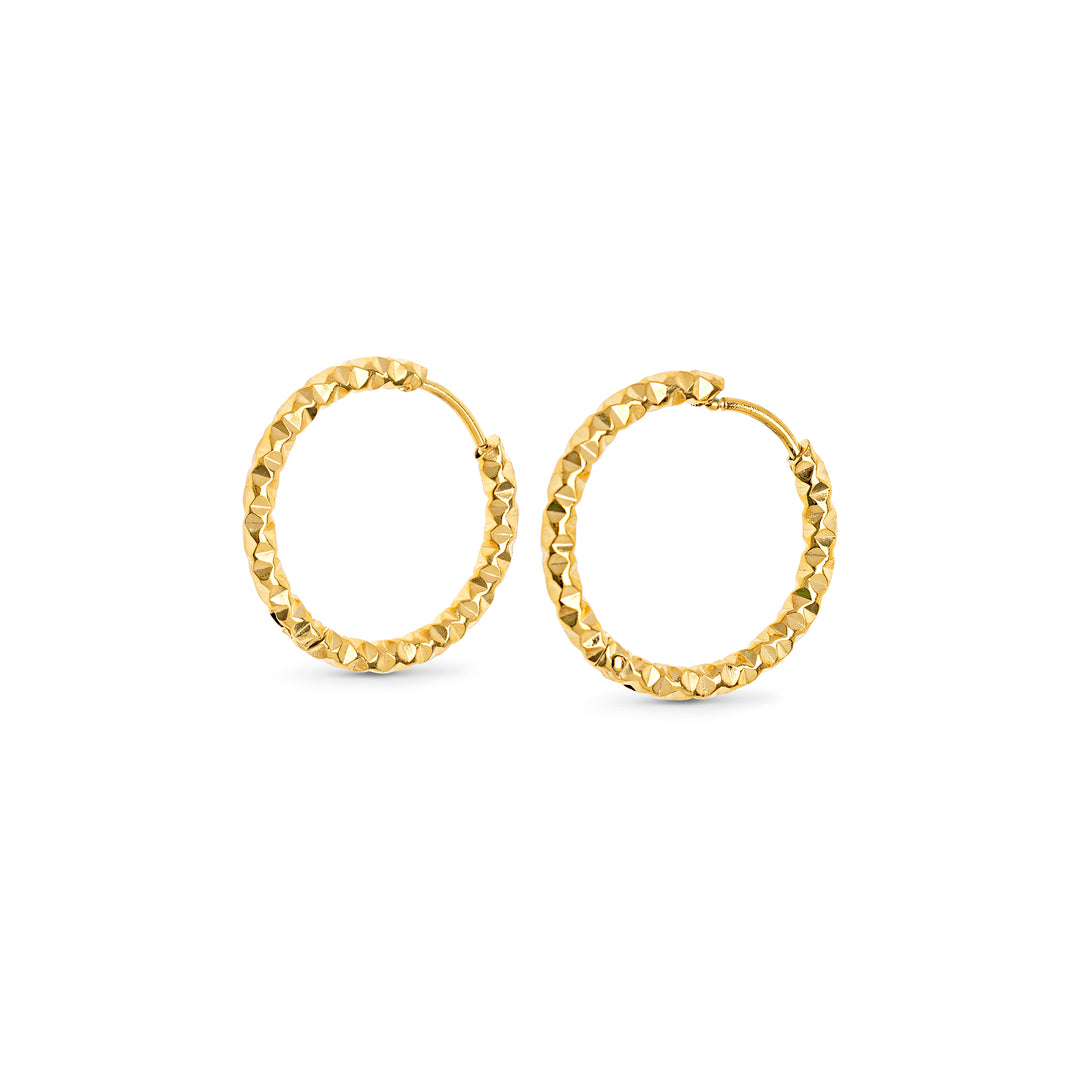 Torun - Øreringer Hoops 20mm Rustfritt stål