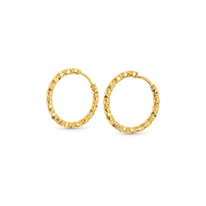 Torun - Øreringer Hoops 20mm Rustfritt stål