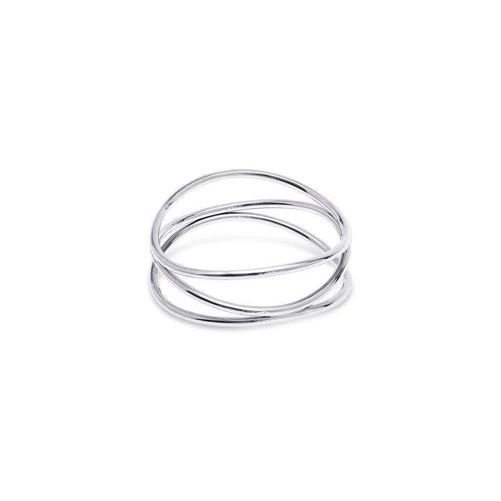 Maria - Interlocked Ring Rustfritt Stål