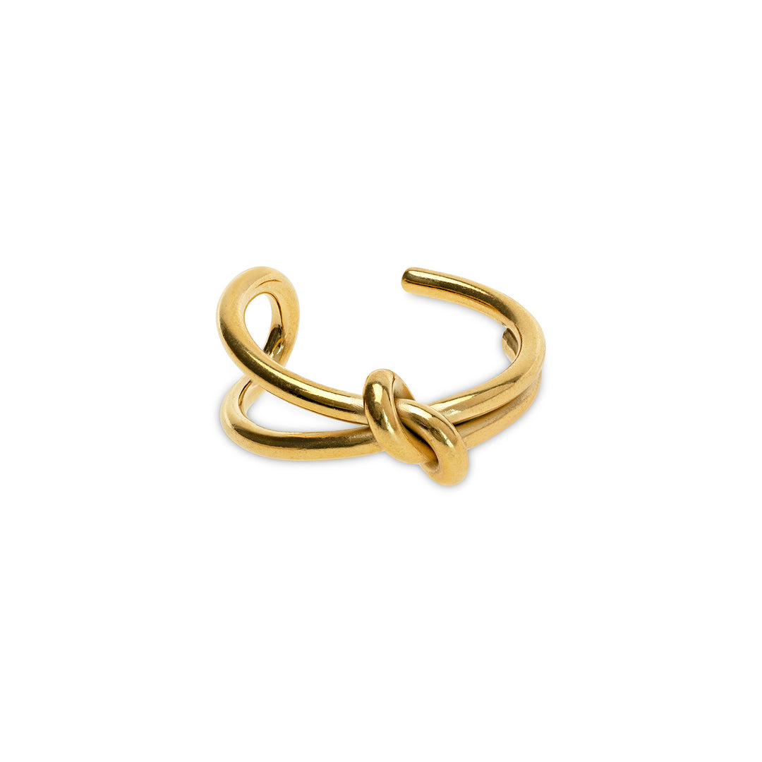 Poppy - Knotring Rustfritt Stål