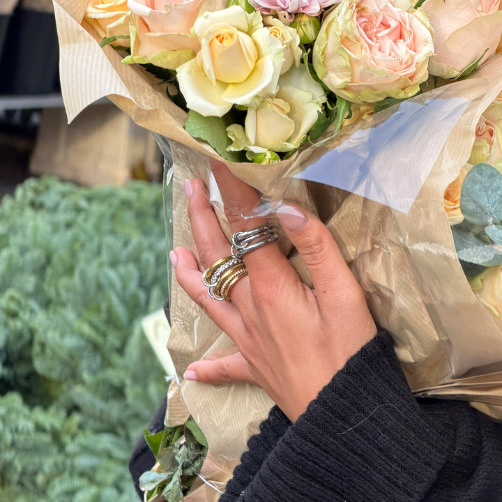 Kristina - Stacked Ring Luxe Stainless Steel