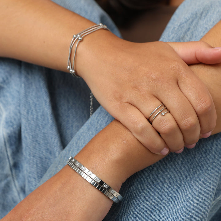 Meja - Bangle Armbånd Rustfritt Stål