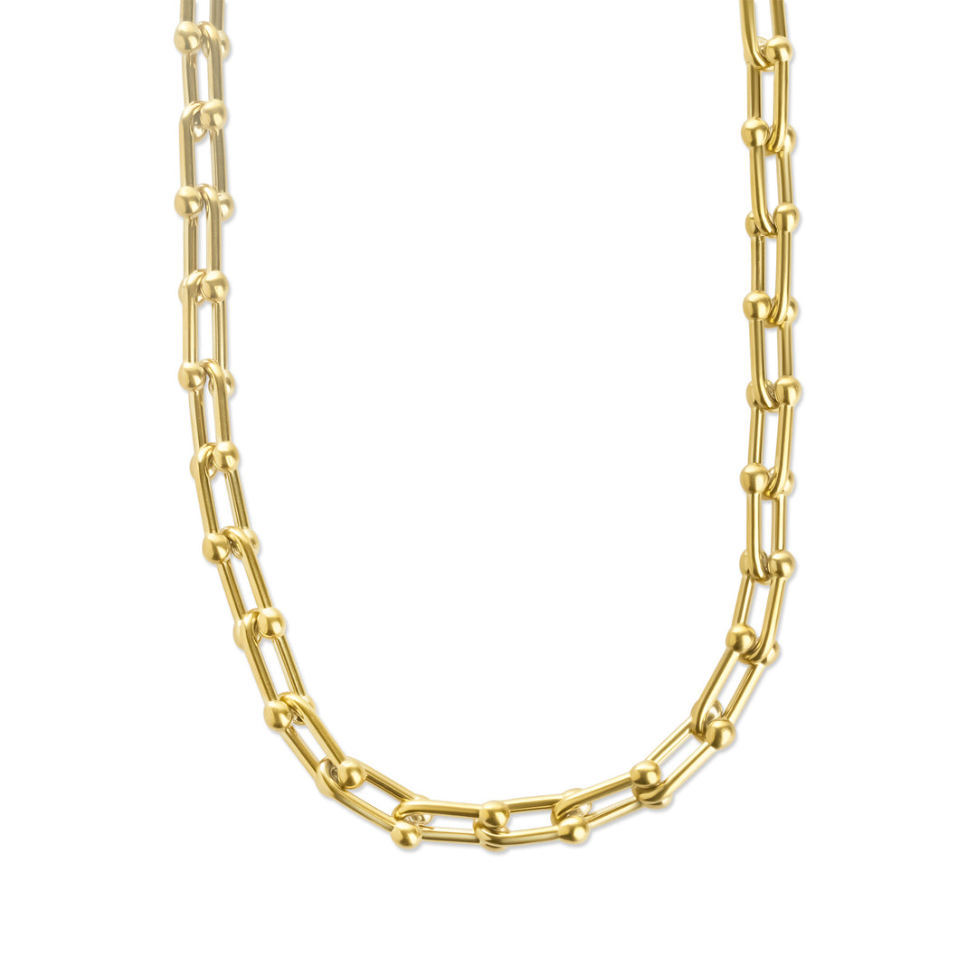 Betty - Paperclip Halskjede Rustfritt Stål