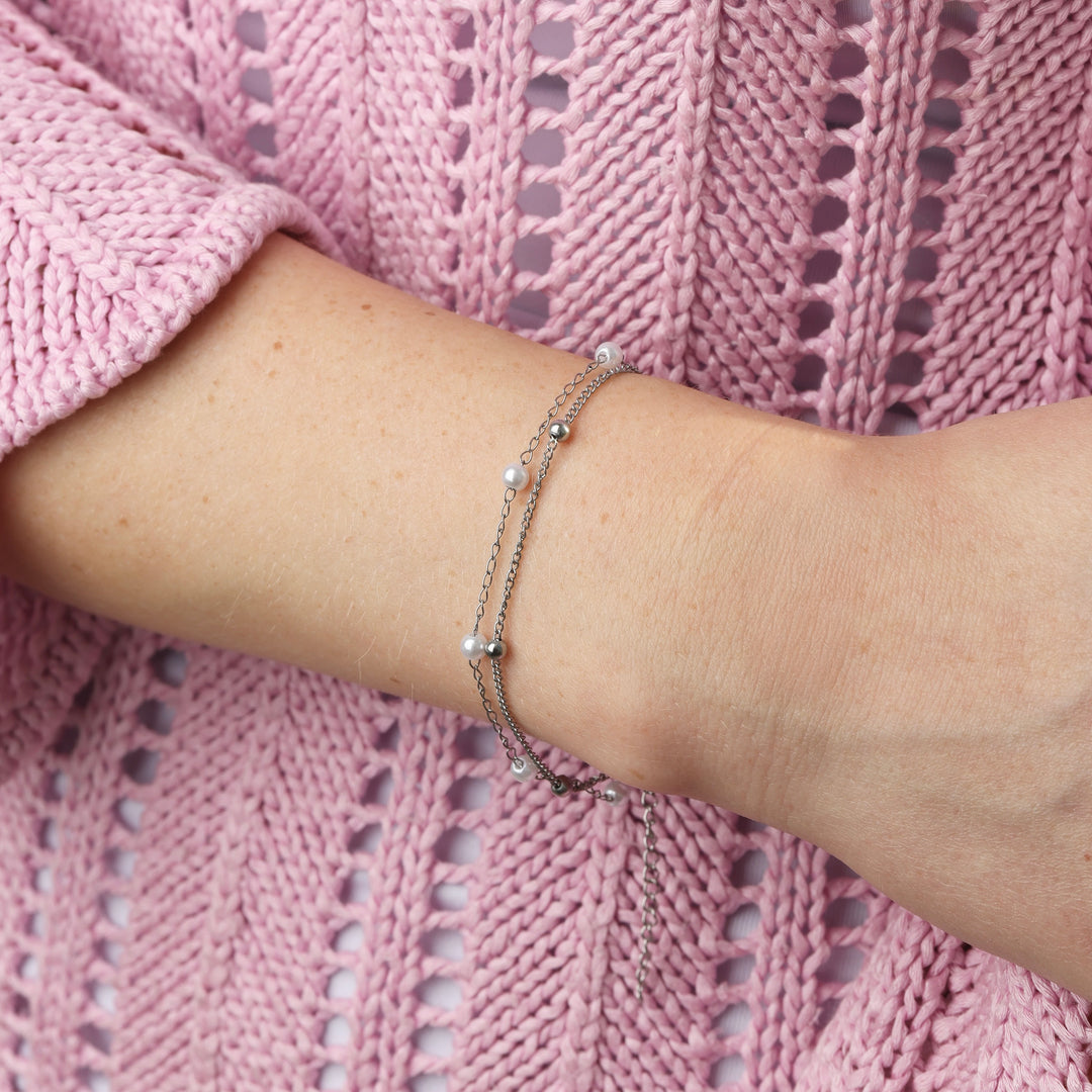 Lo - Layered Chain Bracelet Stainless Steel