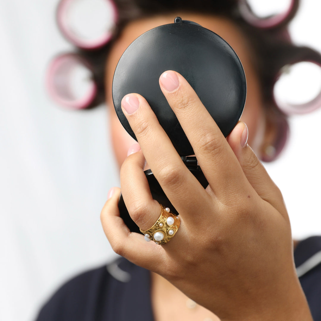 Kerstin - Hamret Perlering Rustfritt Stål