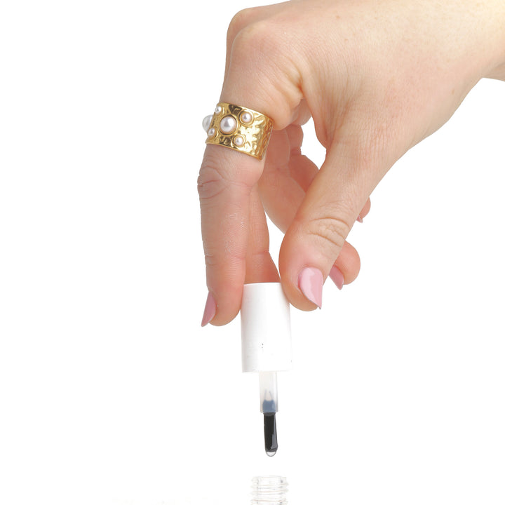 Kerstin - Hamret Perlering Rustfritt Stål