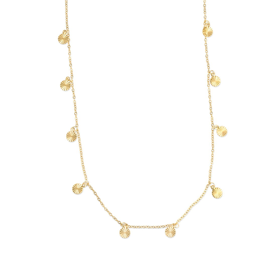 Liv - Myntanheng Halskjede Rustfritt Stål