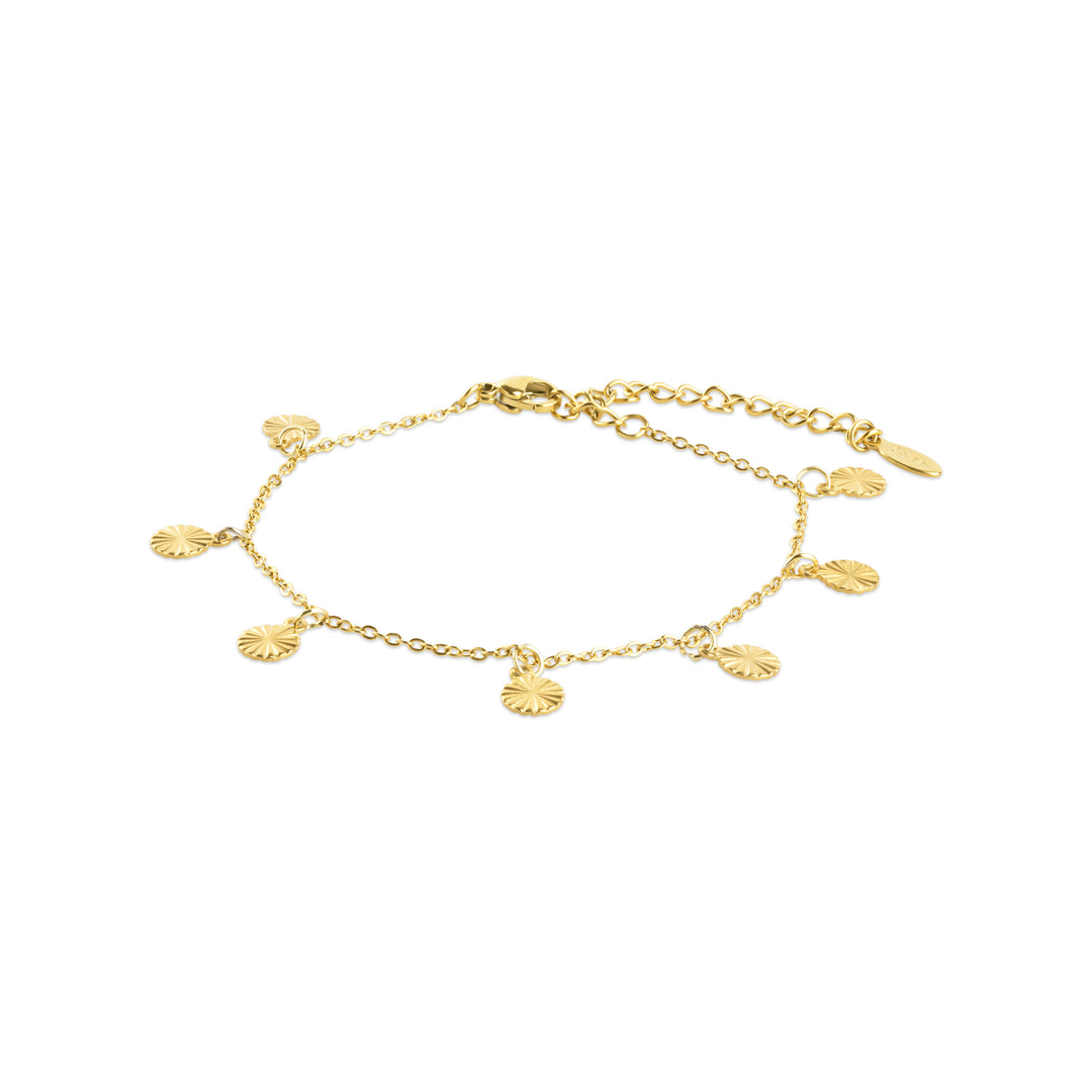 Liv - Mynt Charm Armbånd Rustfritt Stål