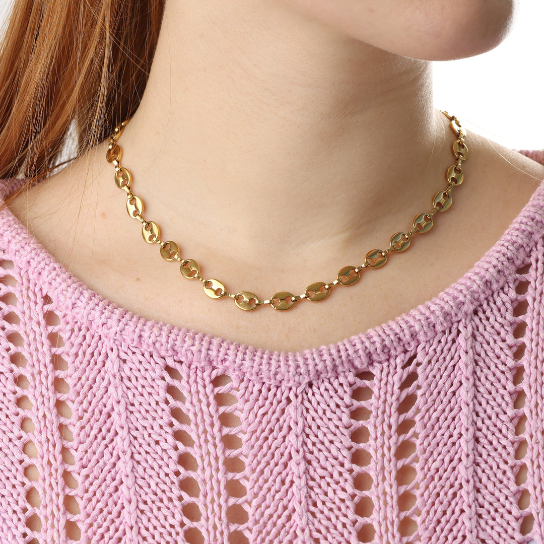 Amie - Link Chain Necklace Stainless Steel