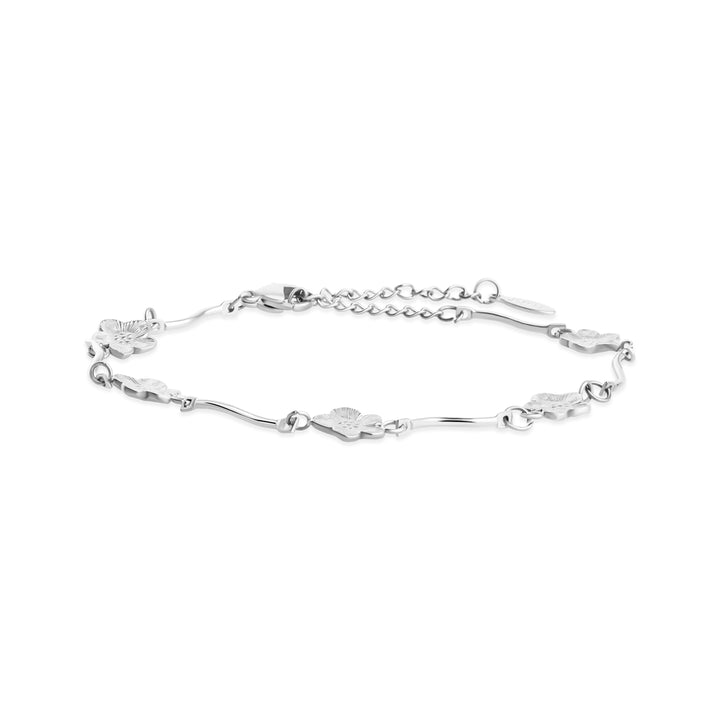 Mae - Flower Bracelet Stainless Steel