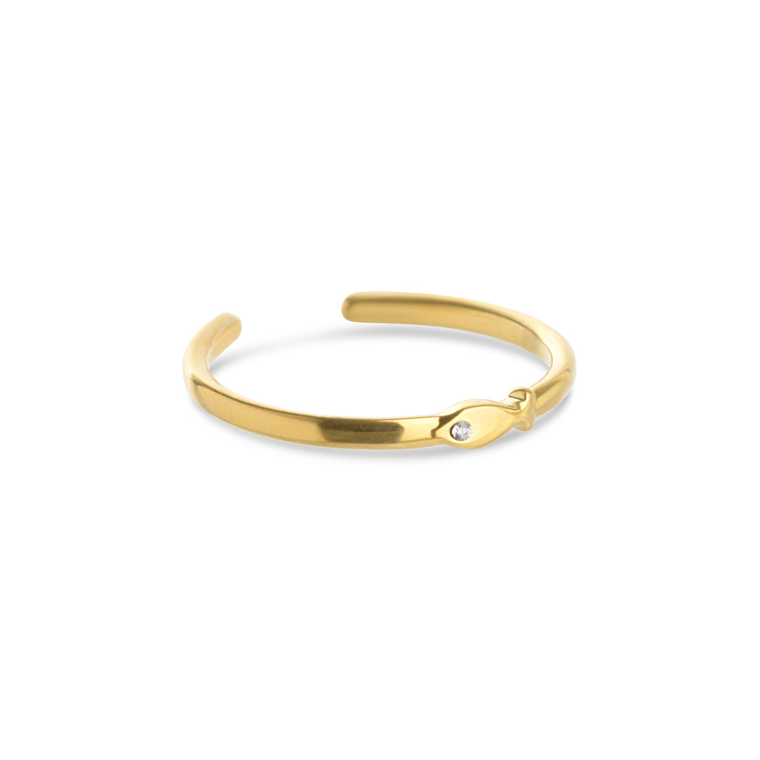 Aruba - Fish Ring Rustfritt Stål