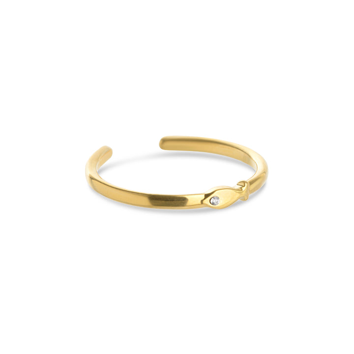 Aruba - Fish Ring Rustfritt Stål