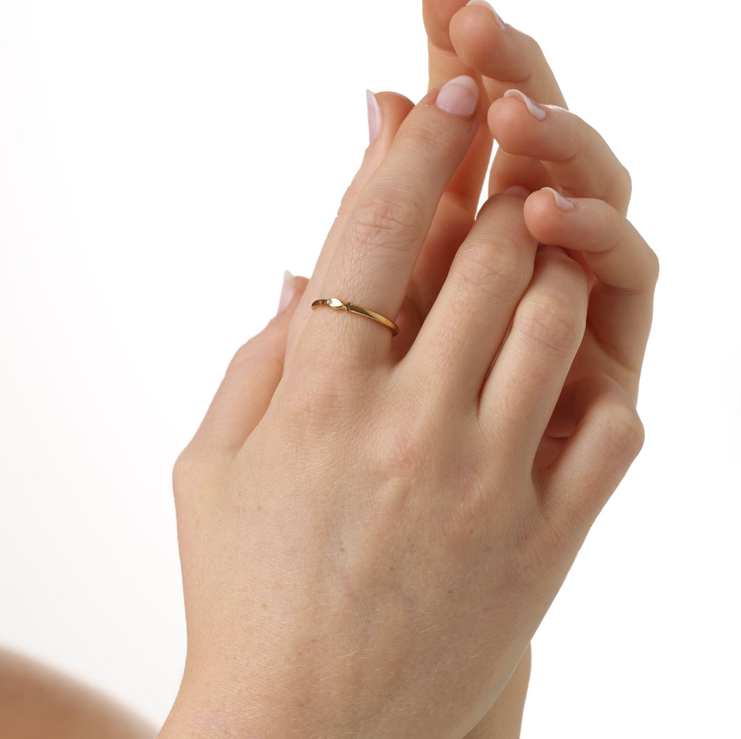 Aruba - Fish Ring Rustfritt Stål