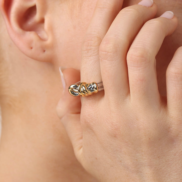 Kelly - Knot Ring Rustfritt stål