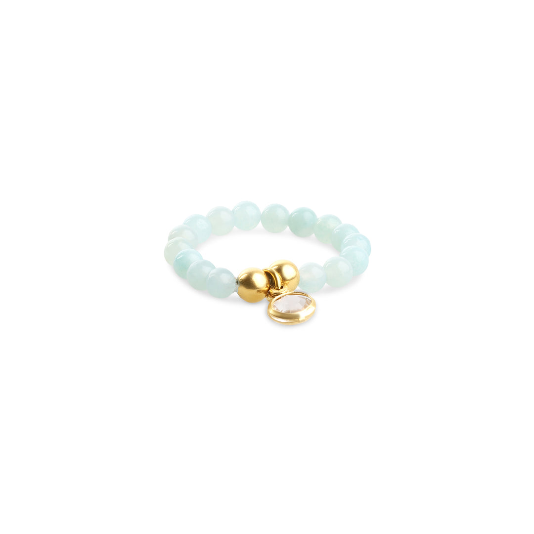 Hope - Stone Ring Rustfritt stål