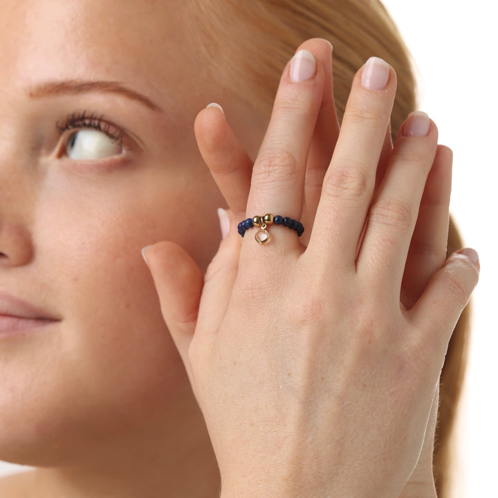 Hope - Stone Ring Rustfritt stål
